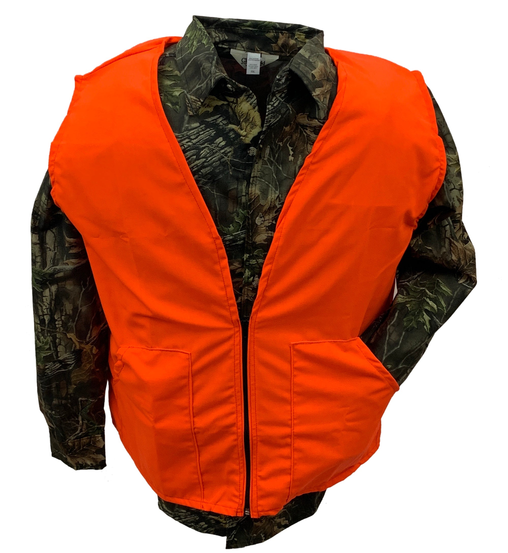 Big Tall Blaze Orange Hunting Vest – Big Outdoors LLC