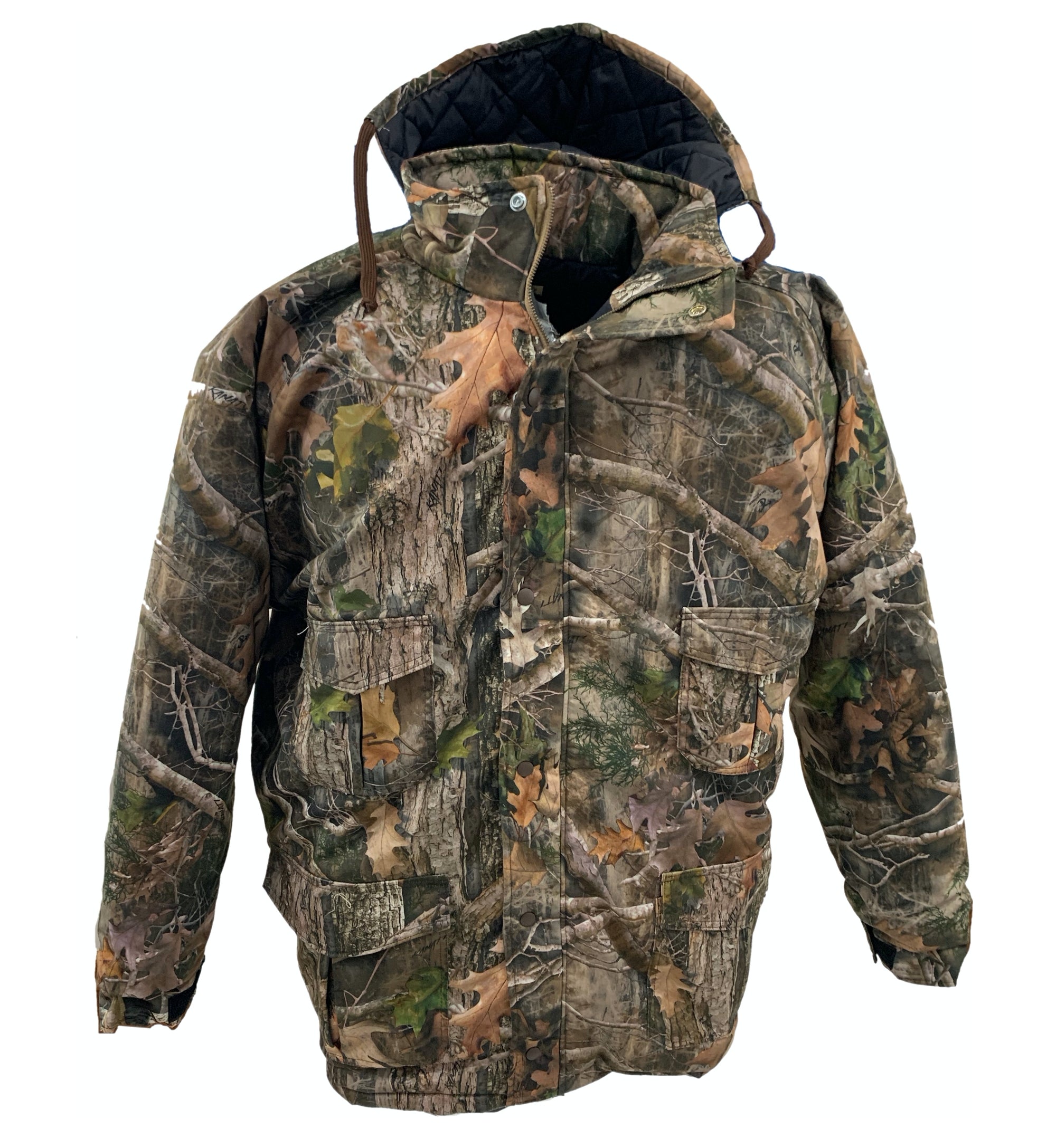 Realtree Edge Men's and Big Men's Insulated Bomber Jacket, Up to Size 3XL 
