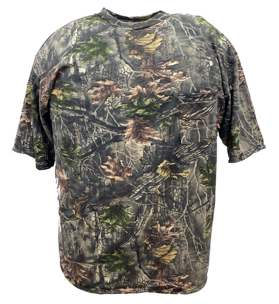 Big & Tall Camo Short Sleeve Hunting T-Shirt